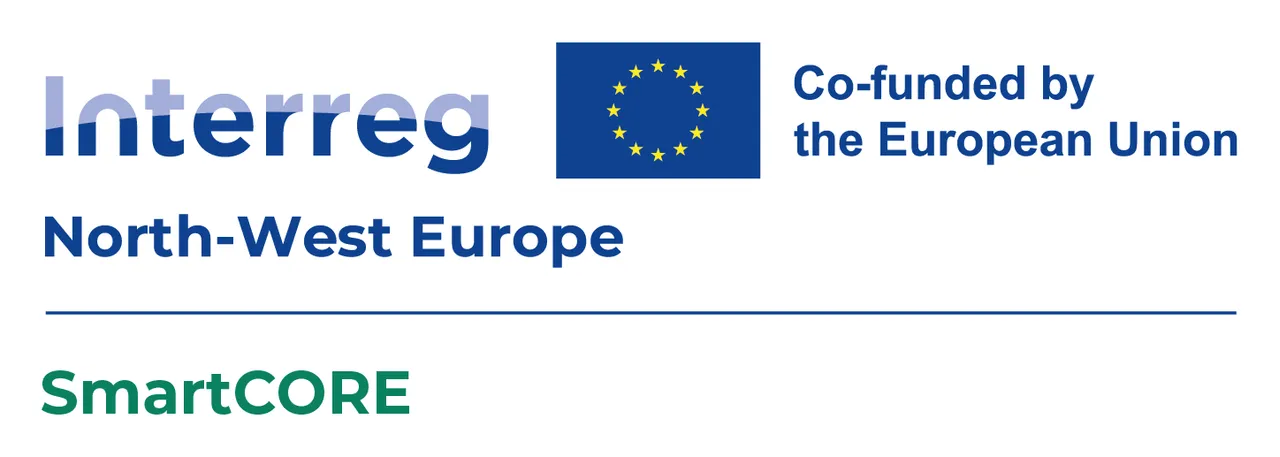 Interreg North-West Europe, co-funded by the European Union: SmartCORE